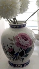 Beautiful Vintage  Floral St. Michael (M&S) Vase June 1988  (vase only) 1 LEFT