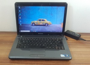 14" Lenovo G450 2x 2,2GHz 4GB/250GB SSD Samsung EVO Wlan DVD Webcam Win 10 Pro