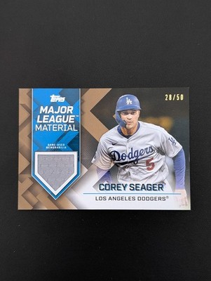 2022 Topps Series 1 - Major League Material Autographs Corey Seager #MLMA-CS /50