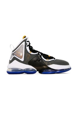 Nike Men's LeBron 19 XIX White Lakers LeBron James 2022 Basketball Shoes All NEW
