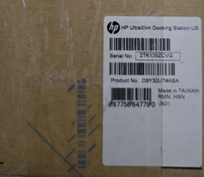 HP UltraSlim Docking Station D9Y32UT ABA with 65W AC Adapter