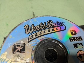 World Series Baseball Sega Saturn Disk and Case