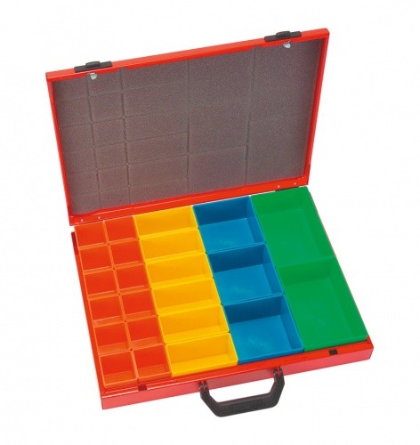Hm Müllner Rot Hm Müller Universal-Sortimentskoffer Mit 23 Einsätzen (Sk23) - Image 2