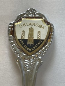 Oklahoma Vintage Souvenir Spoon Collectible