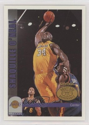 1999 Skybox NBA Hoops Decade Draft Day Dominance Shaquille O'Neal #4DD HOF 9l4