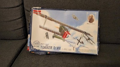 Modellbausatz Roden 1:72 Fokker D.VII ( Alb late)