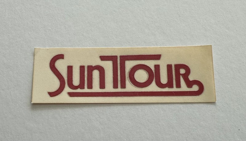 Suntour BMX Racing80 Sticker Decal die cut GT Haro Redline Kuwahara Skyway Hutch