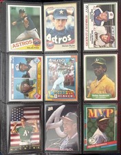 MLB Vintage + Modern Baseball card lot. 120 cards. Topps Fleer Bowman score