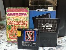 Vintage Sega Genesis Lot – John Madden ’93, Cleaning System, GameMaster Guide