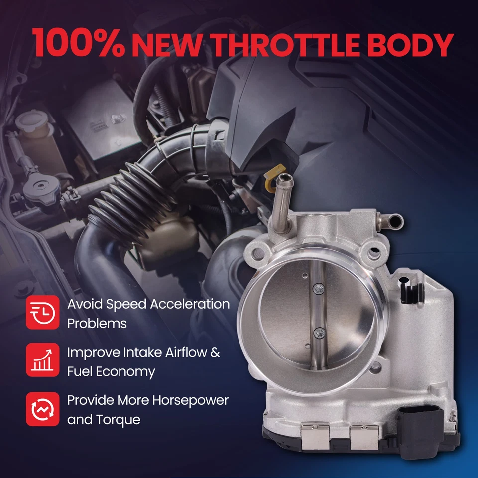 Cuerpo del acelerador para Kia Sorento Optima Sportage Hyundai Sonata Tucson Santa Fe 2.4 Foto 2 de 4