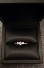 Abelini Oval/Round 18k Yellow Gold Naturally Mined certified Diamond Ring Size M