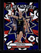 2025 Donruss WNBA My House Press Proof Blue Lexie Hull #10 | Indiana Fever