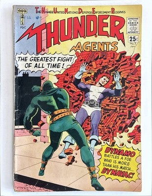 T.H.U.N.D.E.R. Agents #2 * FN 6 * PRESSED * Free ship on 2 items