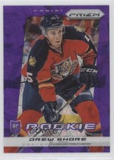 2013-14 Panini Prizm Purple Cracked Ice Prizm Drew Shore #242 9oa