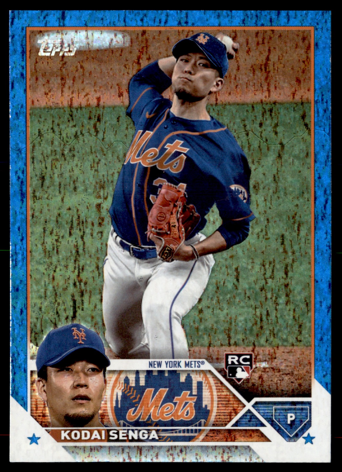 2023 Topps #362 Kodai Senga Blue Foilboard #/999