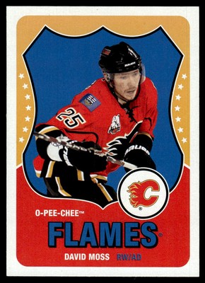 2010-11 O-Pee-Chee Retro David Moss Calgary Flames #326