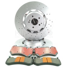 F&Uuml;R MERCEDES SLS AMG 6.2 GT BREMSSCHEIBEN VORNE CERAMIC RACING BEL&Auml;GE 390mm X 36mm