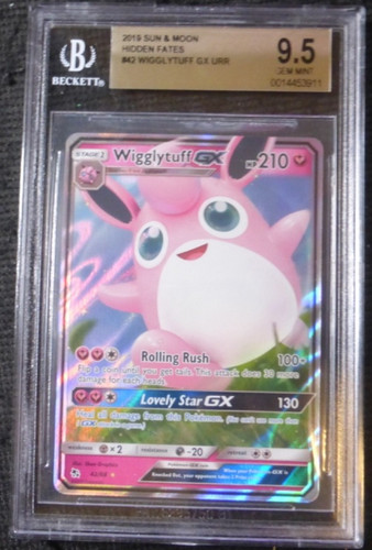 Wigglytuff-GX graded BGS 9.5 for sale on eBay