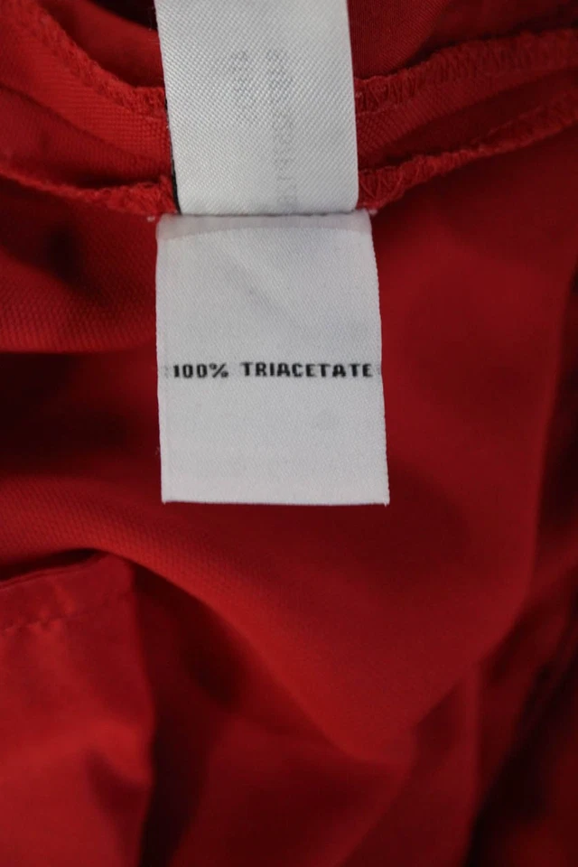 Женские красные брюки Diane Von Furstenberg размер 2 - Изображение 4 из 4