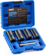 Orion Motor Tech Twist Steckschlüssel-Werkzeugsatz, 1/2 Zoll Antrieb 5-teilig Nuss- und Schraubenausdreher...