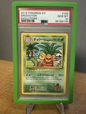 2016 Exeggutor #109/108 Secret Rare XY Evoluzioni PSA GEM MINT 10