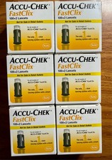 Lot Of 6 Accu-Chek FastClix Diabetes Testing ...