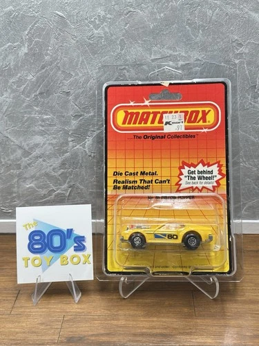 Vintage Matchbox 60 Piston Popper 1983 Original Collection Carded