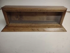 Model Train Display Case, HO Scale, Made Of Poplar.