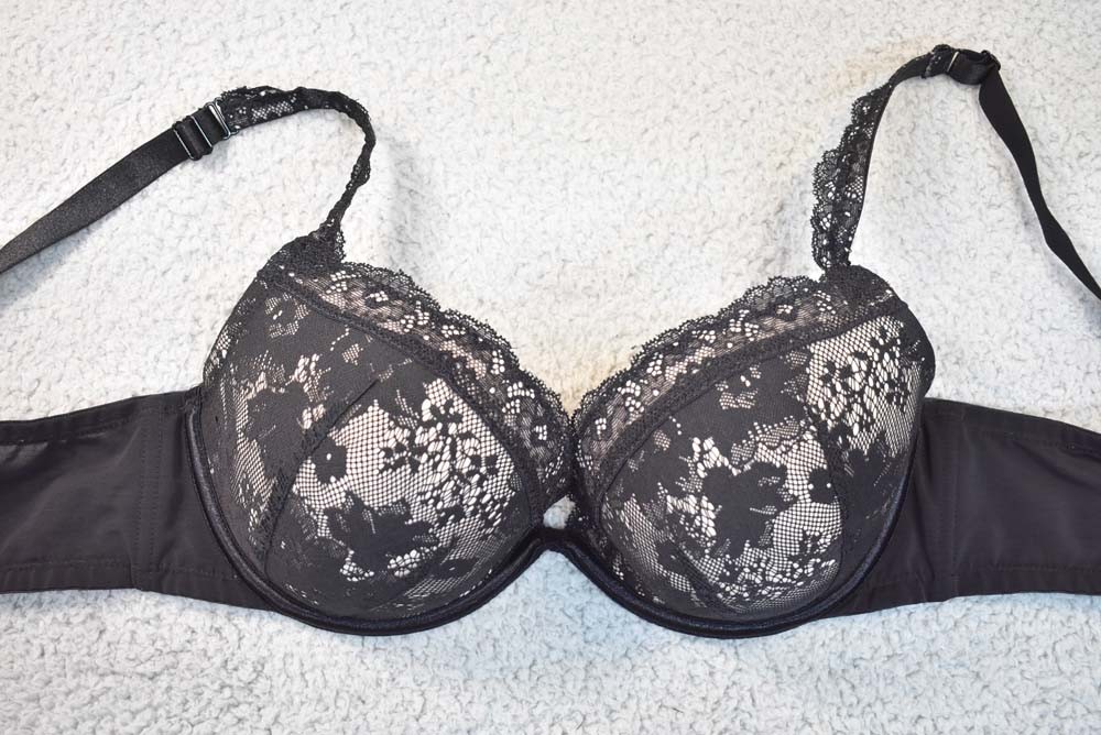 Cacique Bra 38D Balconette Bra Plunge Lane Bryant