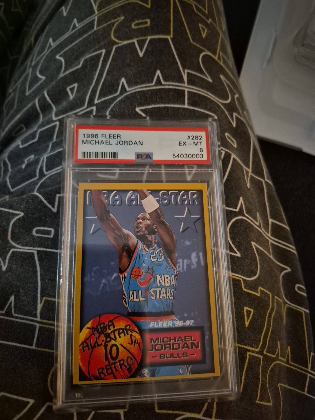 1996-97 Fleer - NBA All-Star Retro Michael Jordan #282