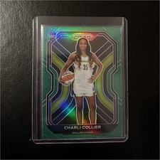 Panini Charli Collier #89 2021 Prizm WNBA Green Prizm Rookie Dallas Wings Card