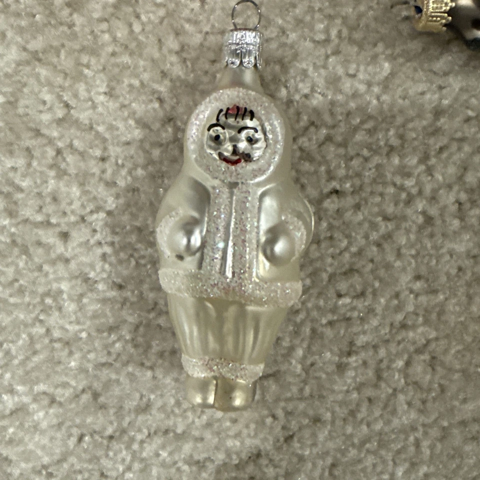 Lot of Vintage Fancy West Germany Glass Christmas Ornaments Collection - Image 2 of 4