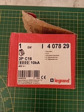 LEGRAND - DISJONCTEUR 3P DX3 - 16A - 10KA - COURBE C - 407829 / NEUF