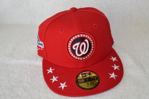 Washington Nationals New Era 2018 MLB All-Star Workout 59FIFTY Fitted 7-1/4 - Picture 7 of 7
