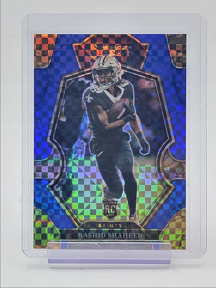 RASHID SHAHEED 2022 SELECT PREMIER LEVEL ROOKIE BLUE PRIZM RC /149 Q2687