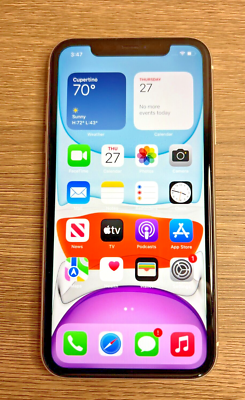 Apple iPhone 11 - 64GB - White (Factory Unlocked) - Good Condition