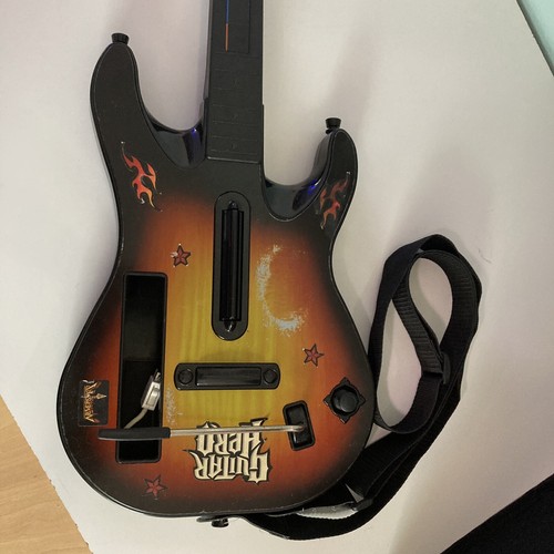 Nintendo Wii GUITAR HERO Red Octane Sunburst Wireless Controller 95455.805 - Picture 9 of 12