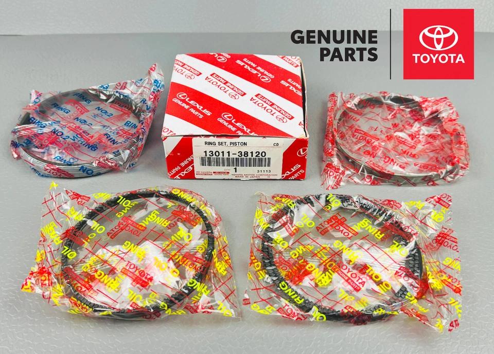 Genuine Toyota Land Cruiser Lexus LX570 Piston Ring Set New Oem 13011-38120 - Изображение 4 из 4