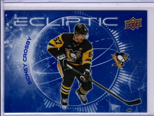 2023-24 Upper Deck Series 2 Sidney Crosby  Ecliptic  Insert Card # EC-6