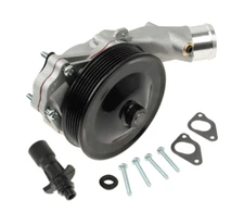 Water Pump w/ Bolts Gaskets Oring Connector Jaguar for Land Rover 3.0L V65.0L V8