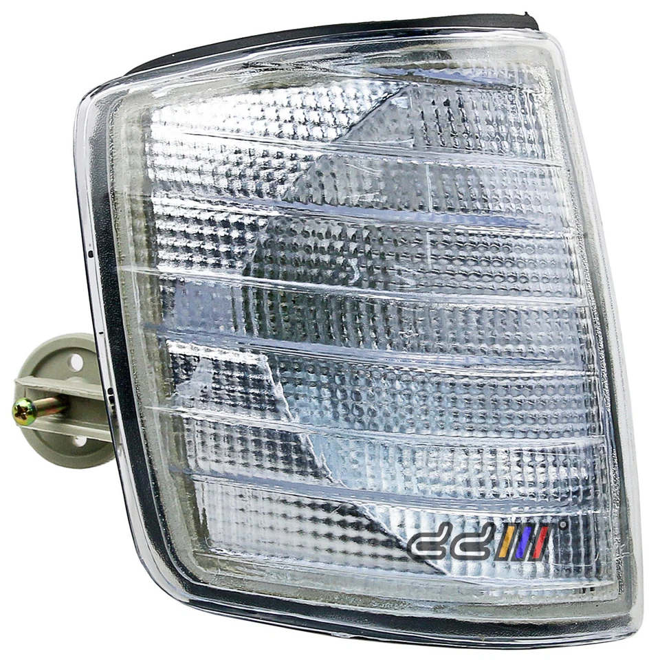 Lámpara de luz de esquina delantera derecha transparente para Mercedes-Benz W201 190E 190D 1982-1993 Foto 2 de 4
