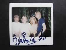 Bucks Fizz Autogramme signed 10x10 cm Polaroid Bild