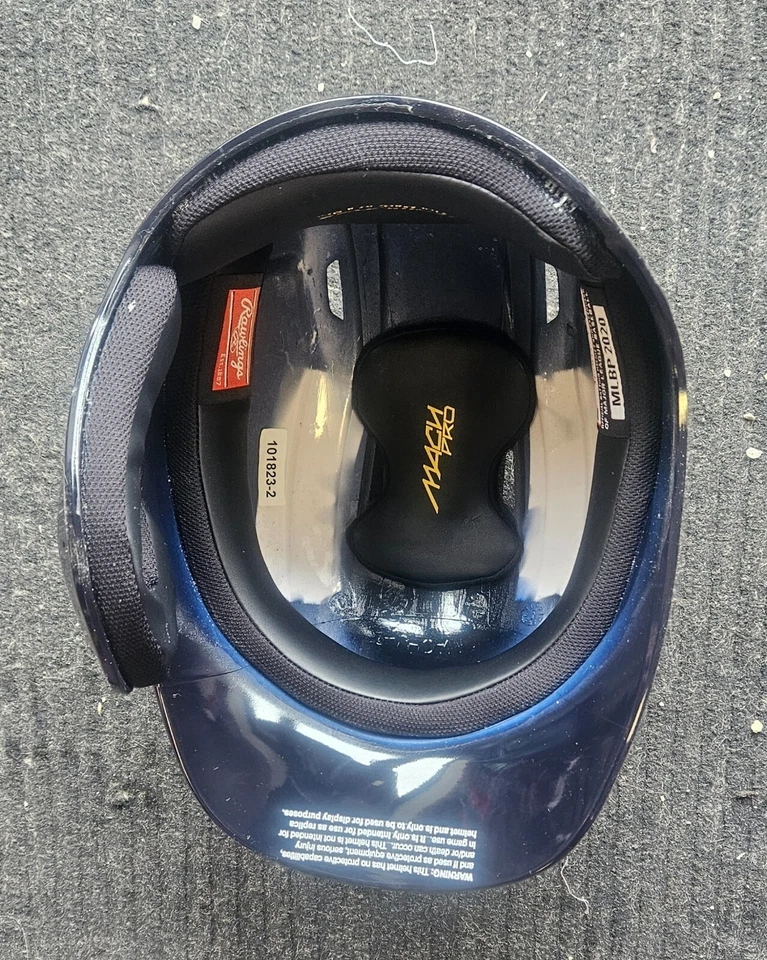 Manny Ramirez Signed & Inscribed Full Size Batting Helmet Beckett - Image 2 of 3