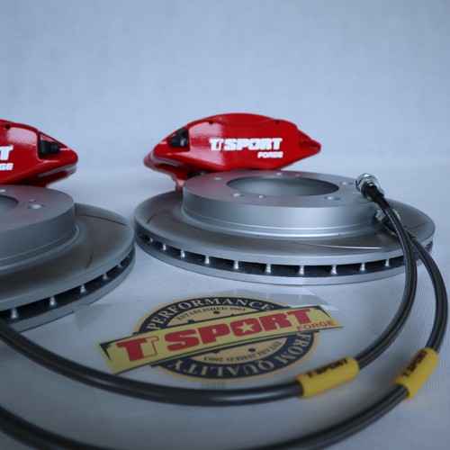TTSPORT CALIPER + BRAKE ROTOR 290MM UPGRADE BOLT-ON KIT fits SUZUKI JIMNY - RED - Picture 7 of 10