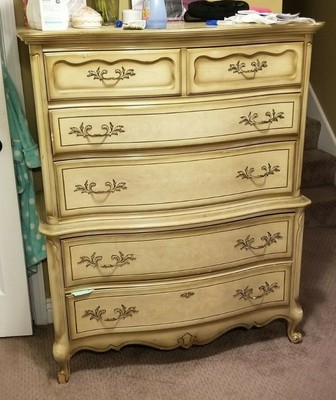 Vintage Victorian Style Chest Of Drawers Dresser Ebay