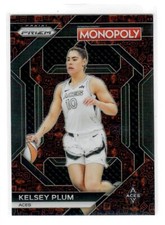 2024 Prizm Monopoly WNBA Kelsey Plum Red Classic Icons WNBA2 - Aces
