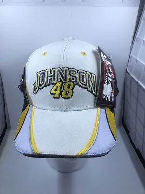 Jimmie Johnson #48 NASCAR Adjustable Hat Nextel Cup 2X Champion 2007