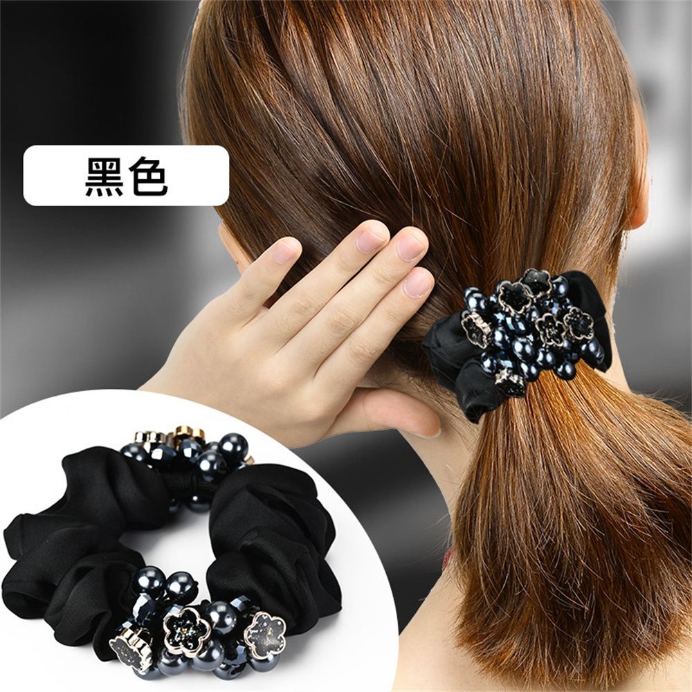 ヘアアクセサリー Celina pearl band scrunch Celina pearl band
