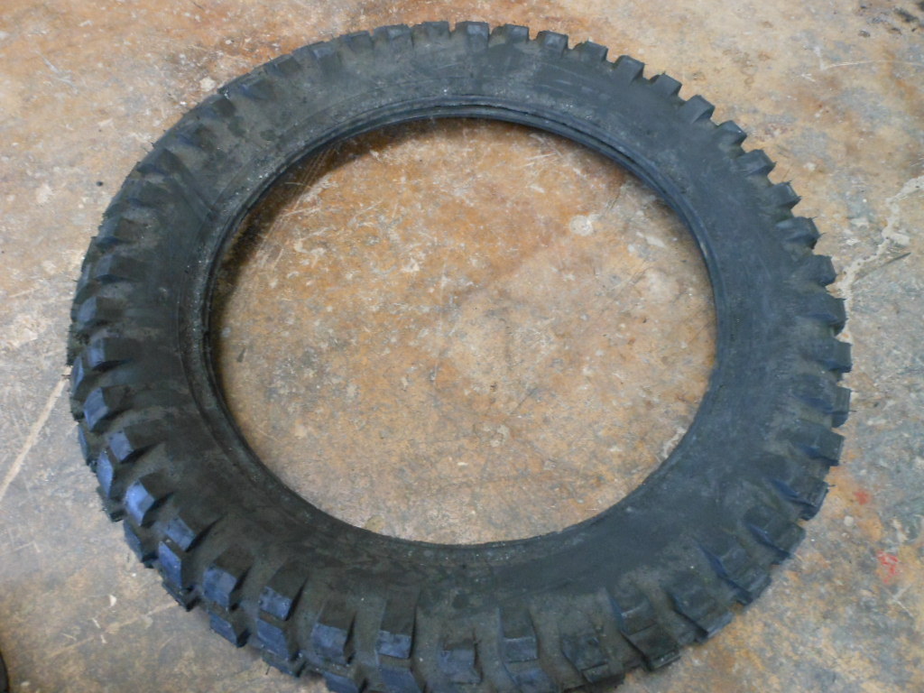 NOS Goodyear Motorcycle Tire Sports Stud 4.00 x 19 Blemish | eBay