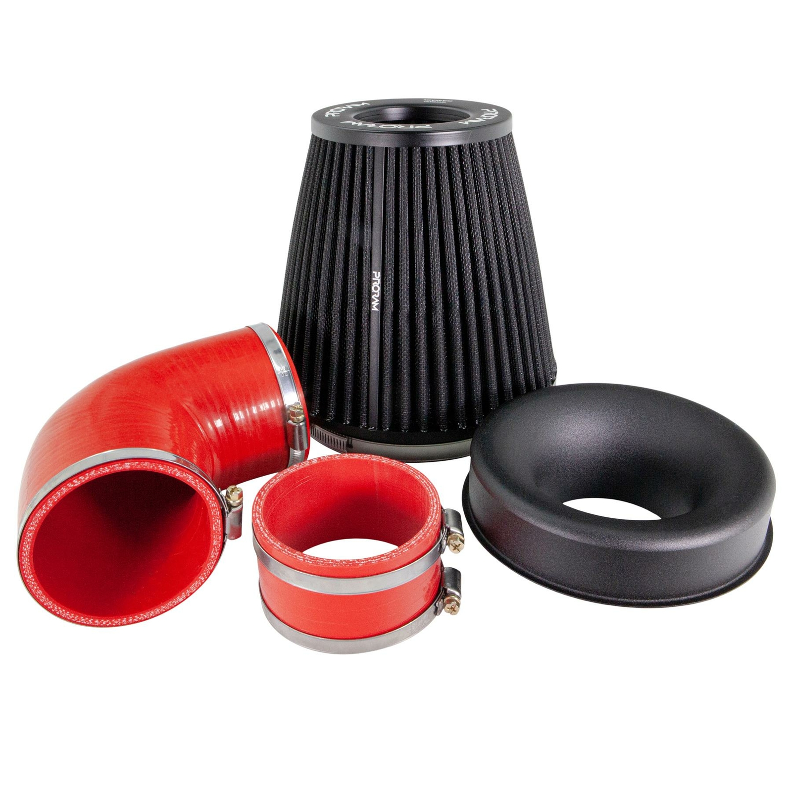 Proram Air Filter Intake Induction Kit for Ford Focus ST225 - Red Hose / No ECU